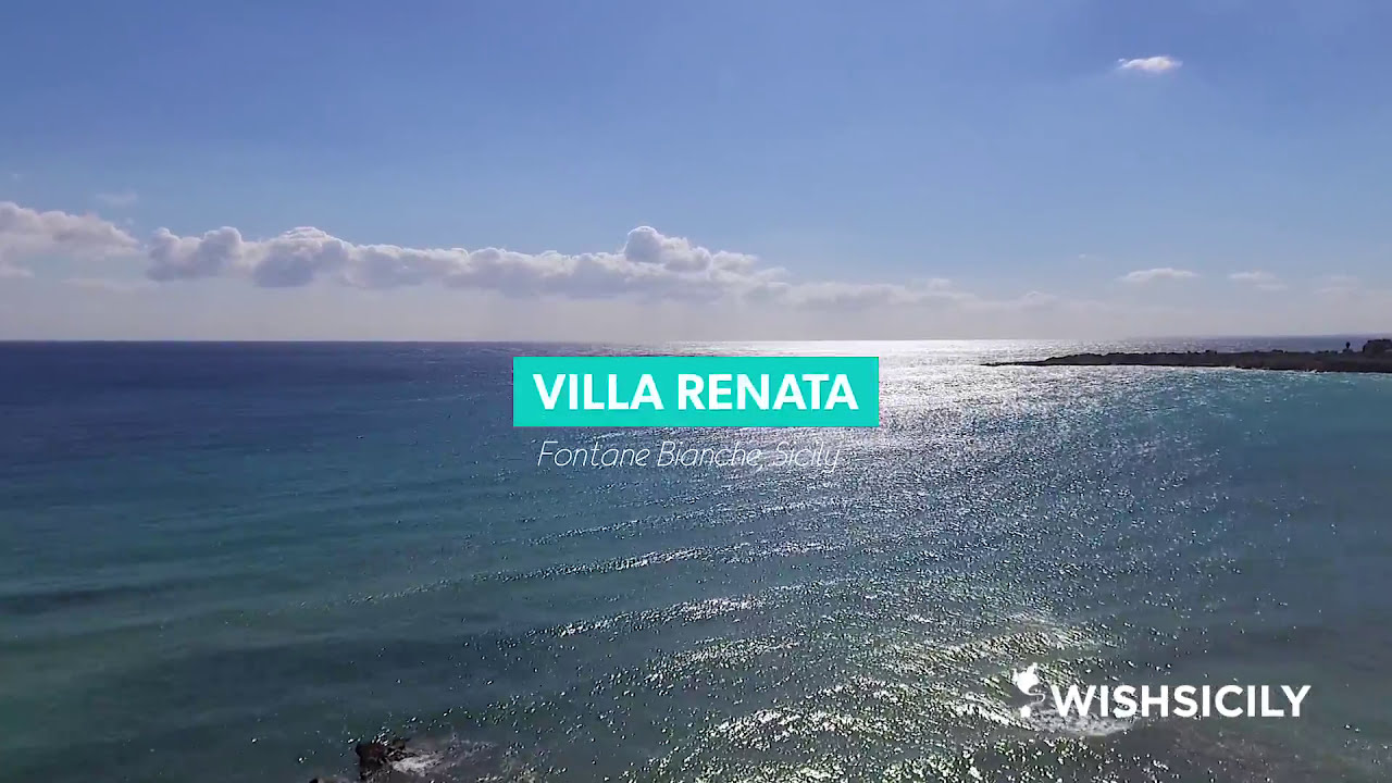 Sicily beach villa with private pool in Fontane Bianche - Villa Renata | Wishsicily.com