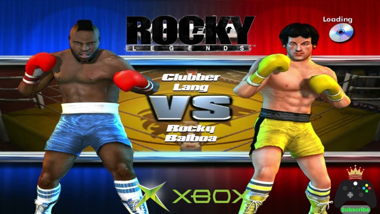 Rocky Legends XBOX Clubber Lang VS Rocky Balboa Fight 26 [2025]