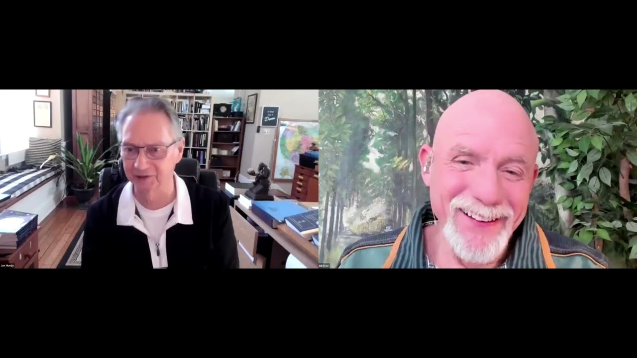 Jon Mundy with Bill Free