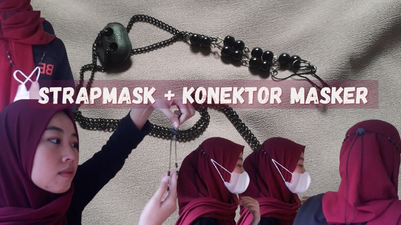 Shopee Haul Strapmask + Konektor Masker || Penghubung Masker atau Tali Masker😍