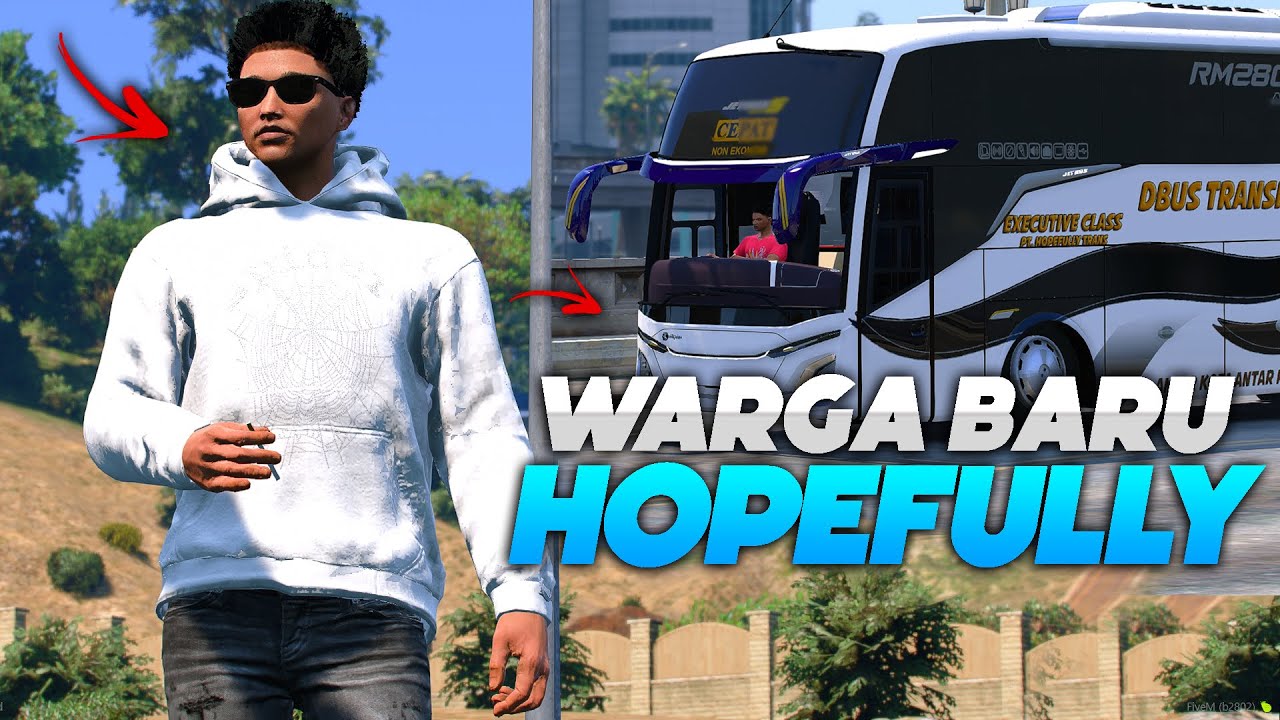 HARI PERTAMA JADI WARGA BARU DI KOTA HOPEFULLY !! - GTA 5 ROLEPLAY