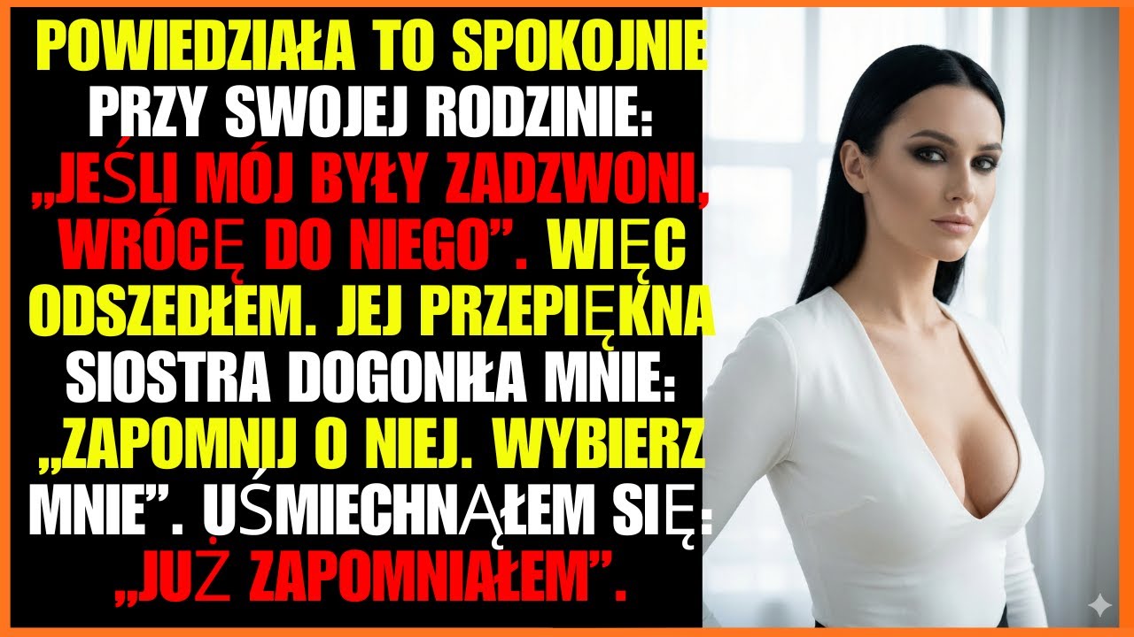 Powiedziała to spokojnie przy swojej rodzinie: „Jeśli mój były zadzwoni, wrócę do niego”...