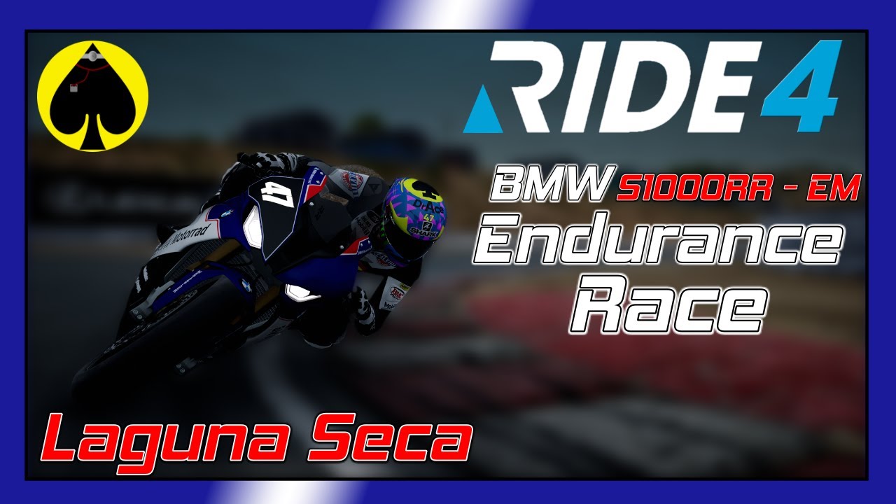 RIDE 4 - BMW S1000RR Endurance Race - Laguna Seca