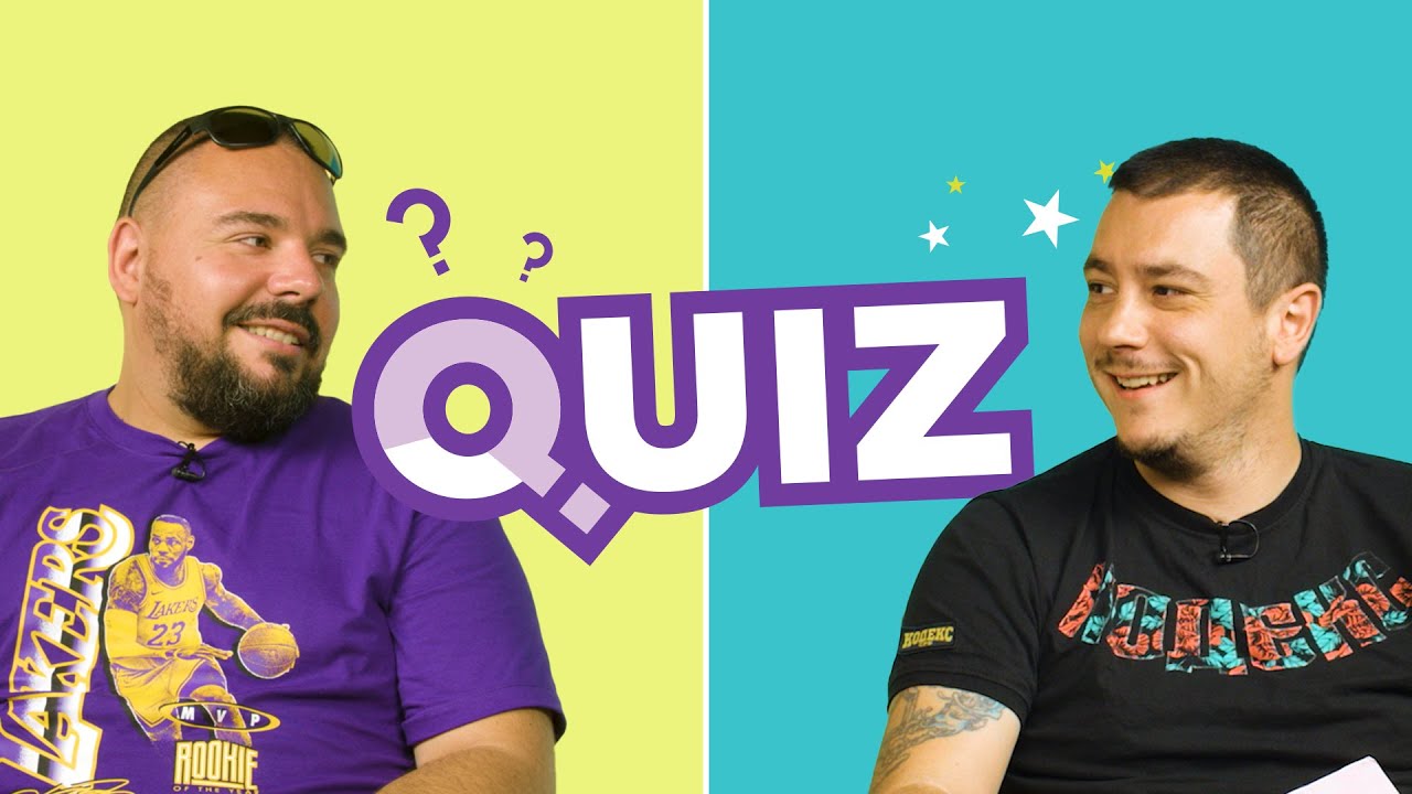 STEFAN THCF - BORE VISE VOLI DA SE DRUZI SA KOLEGAMA SA JAVNE SCENE NEGO JA |QUIZ powered by MOZZART