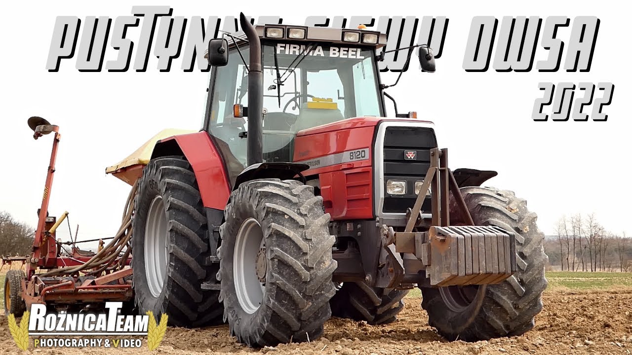 🔥 Uprawa & Siew Owsa 🌱 Wiosna 2022 🌱 Massey Ferguson 8120 & 3125 🔥 RożnicaTeam