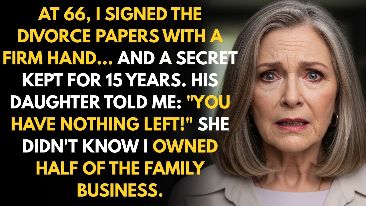 They celebrated my divorce right in front of me I called my son : 
