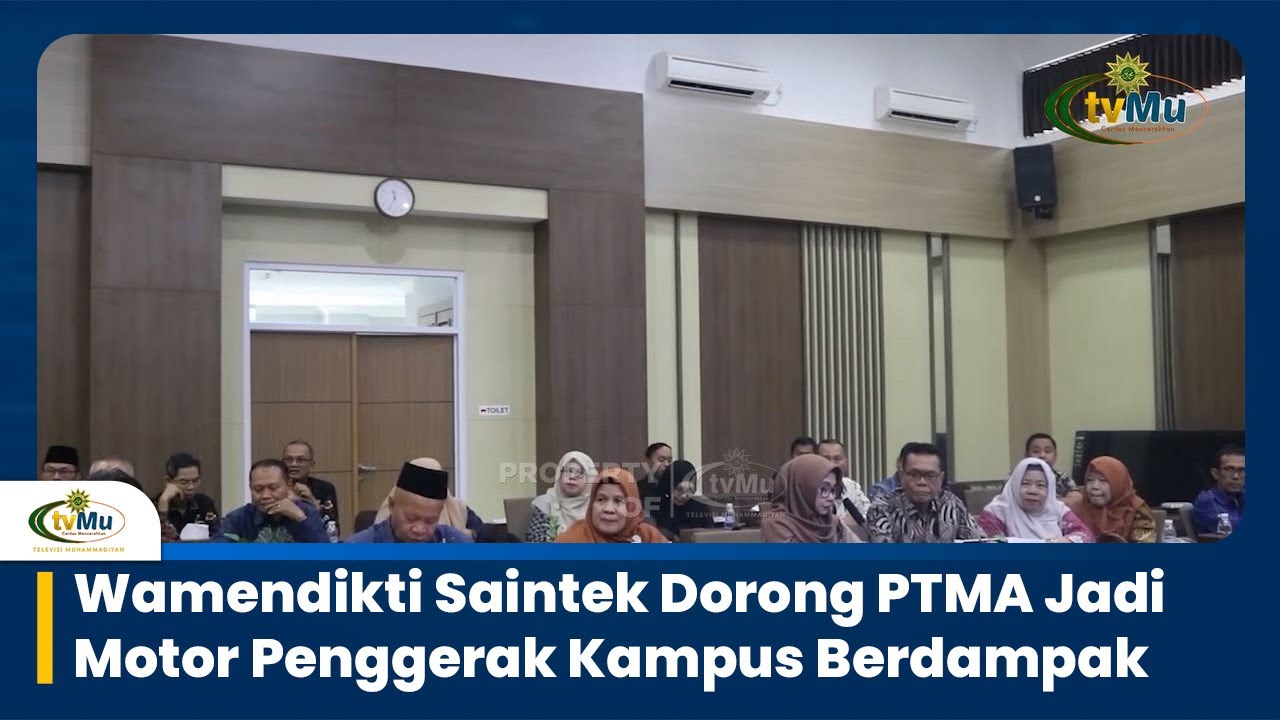 Wamendikti Saintek Dorong PTMA Jadi Motor Penggerak Kampus Berdampak