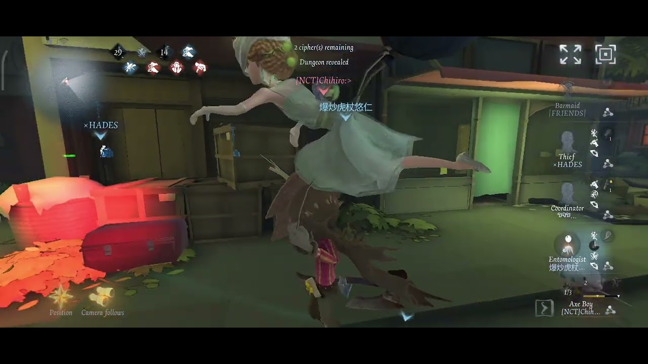 #identityv 37 | gameplay | survivor | entomologist | chinatown