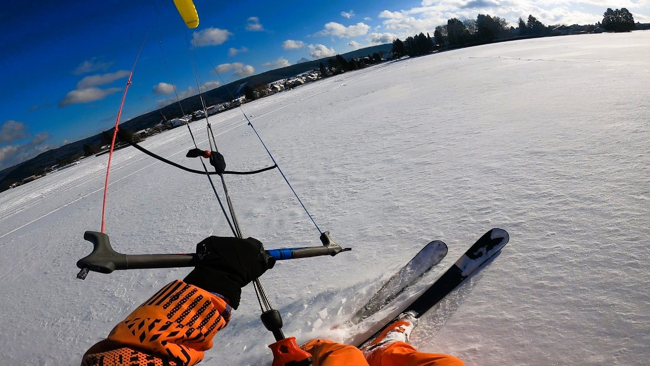 Kitespaß im Schnee – Snowkite-Odenwald zeigt, wie’s geht