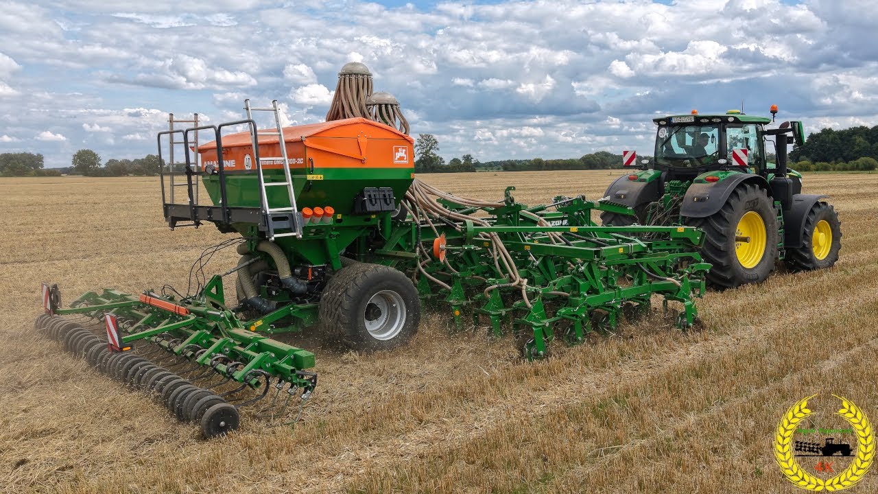 Amazone Primera DMC 6000 2C | John Deere 6R | Zwischenfrucht | Direktsaat | Humusaufbau