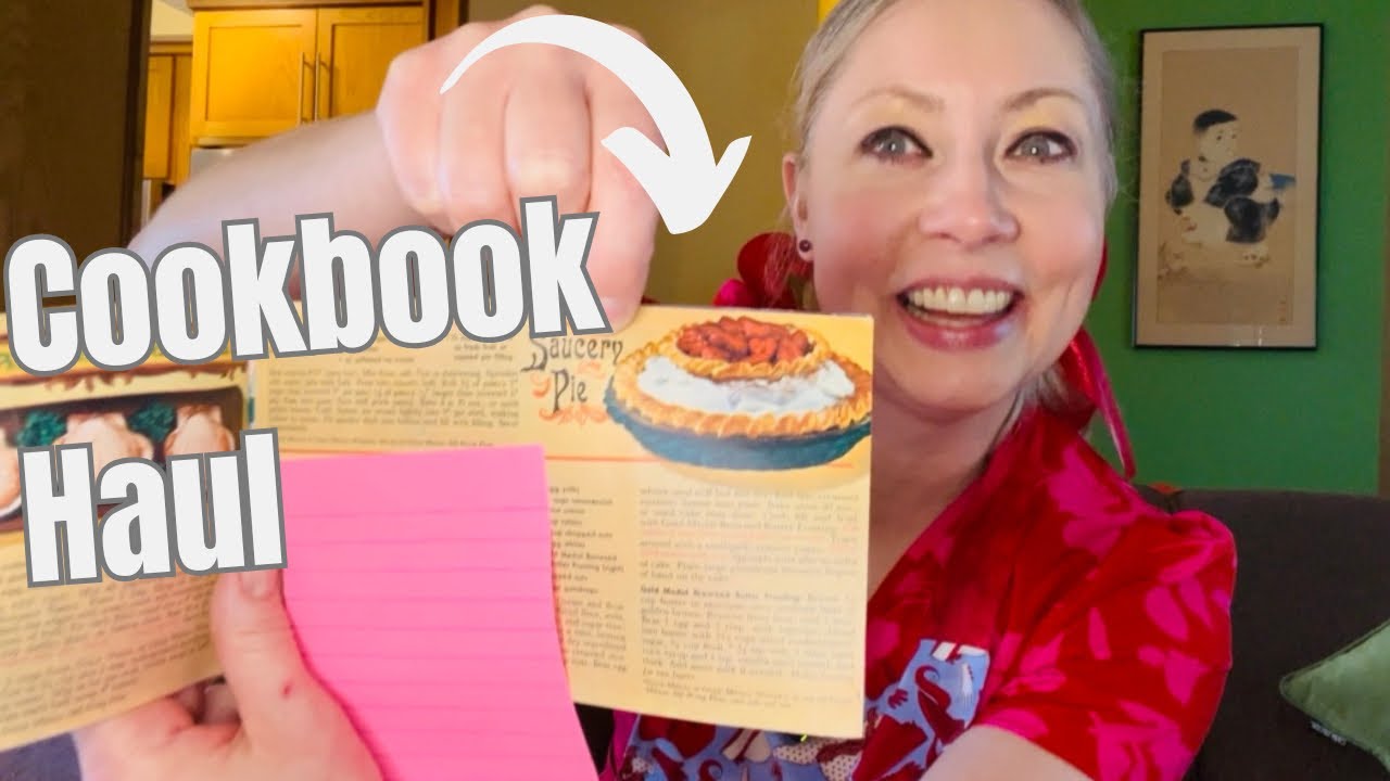 Vintage Cookbook Haul- 1920’s to 1970’s Cookbooks & Fun Recipes! 