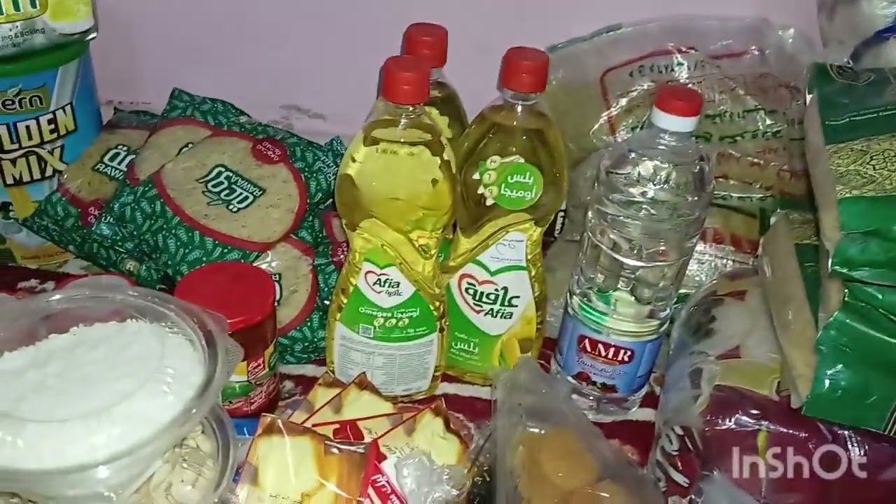 مشتريات شهر 2 وشهر رمضان وياميش رمضان كل سنه وانتم طيبين🌛⭐️🌘