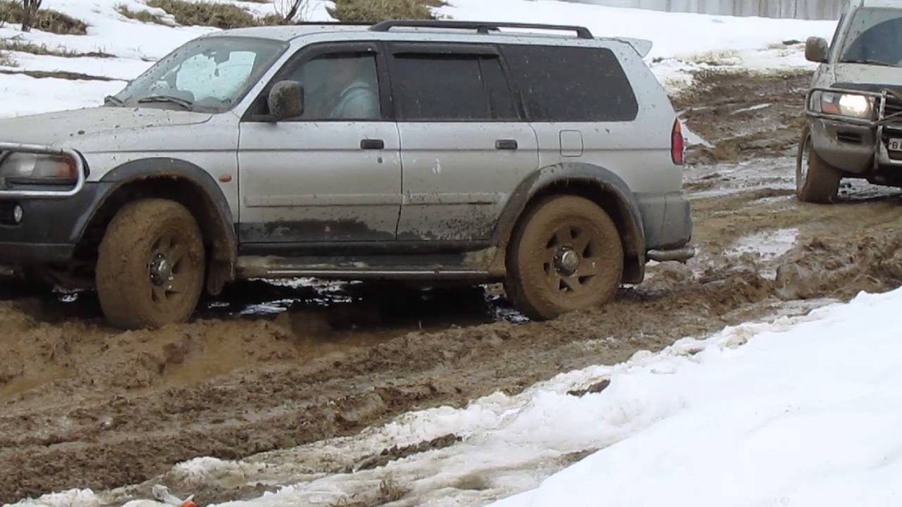 pajero sport & montero3 VS mud