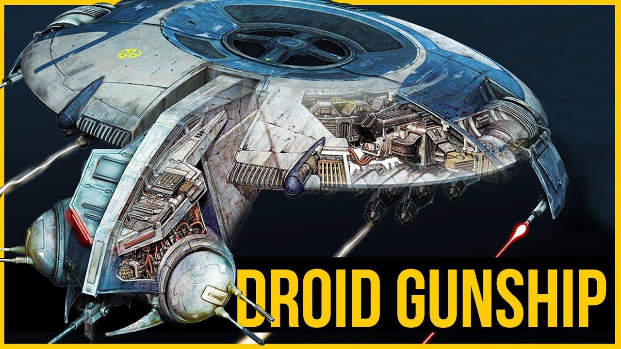 Корабли СНГ | Обладает ли HMP Droid Gunship разумом? | Корабли из «Звёздных войн»