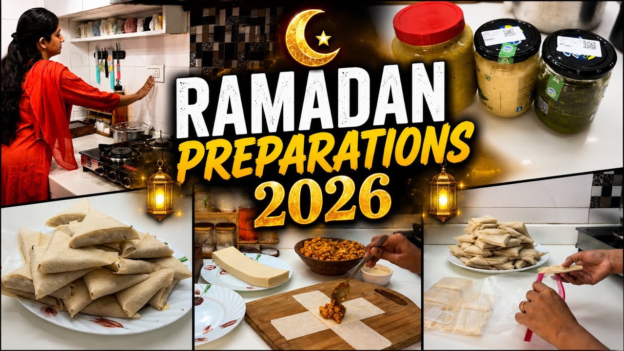 Make & Freeze Ramadan Preparation Vlog 2026| Ramadan Vlog  #makeandfreeze #ramadanrecipes #dailyvlog