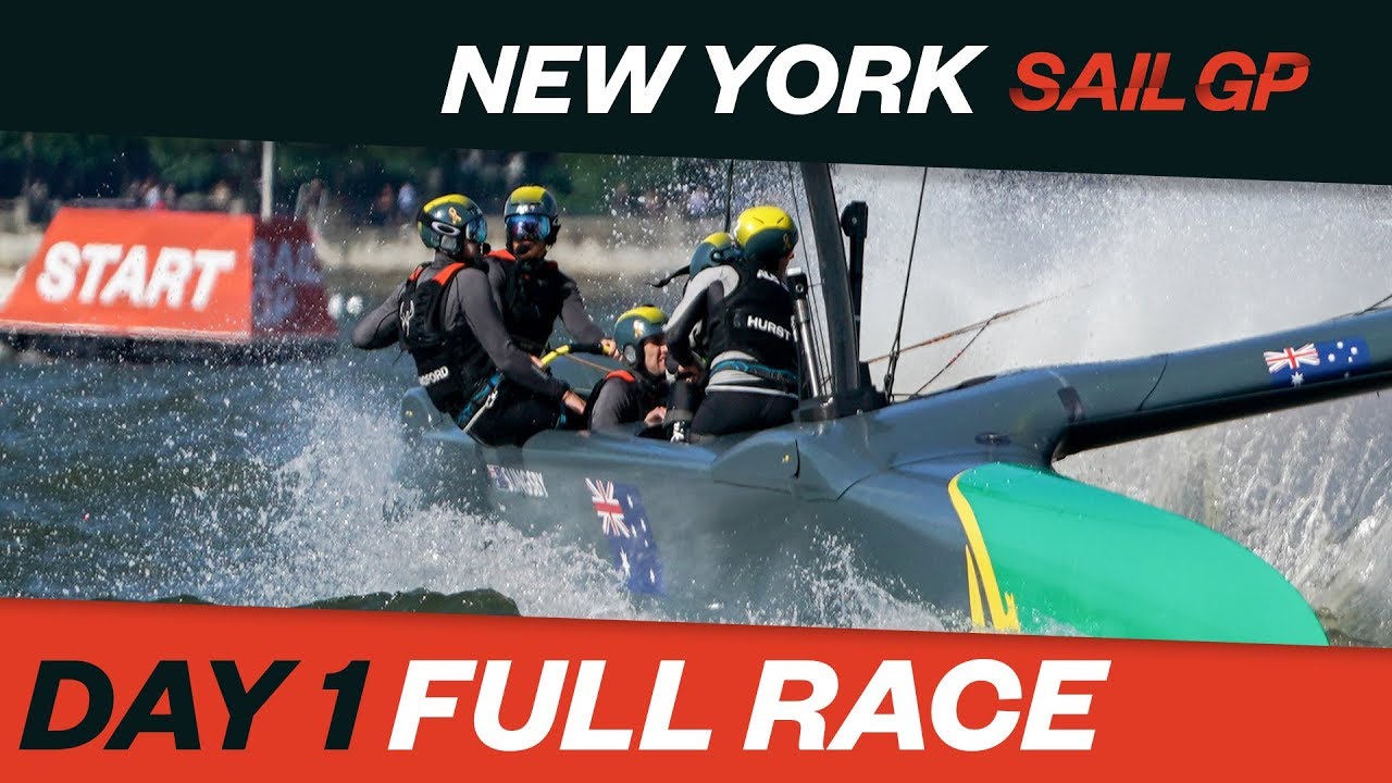 2019 New York SailGP | Day 1 | Races 1-3 | SailGP*