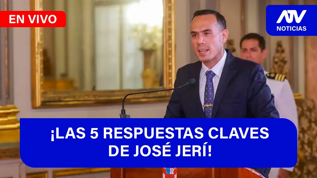 De 5 a 7 🎧✨¡LAS 5 RESPUESTAS CLAVES DE JOSÉ JERÍ! - ATV+
