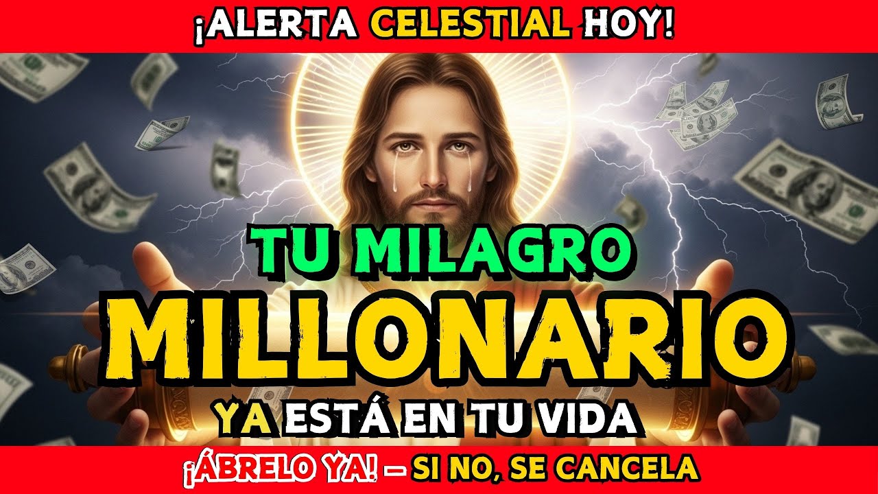 URGENTE: DIOS DICE &mdash; TU DEP&Oacute;SITO CELESTIAL EST&Aacute; LISTO HOY