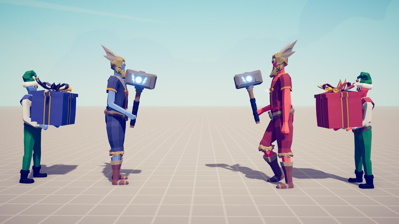 ELF & EVERY UNIT vs ELF & EVERY UNIT - Totally Accurate Battle Simulator TABS