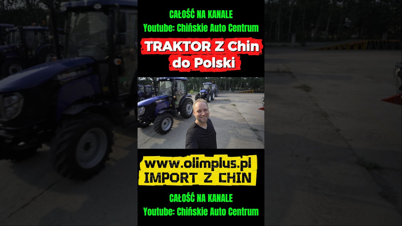 Traktory Made in China #traktor #rolnictwo