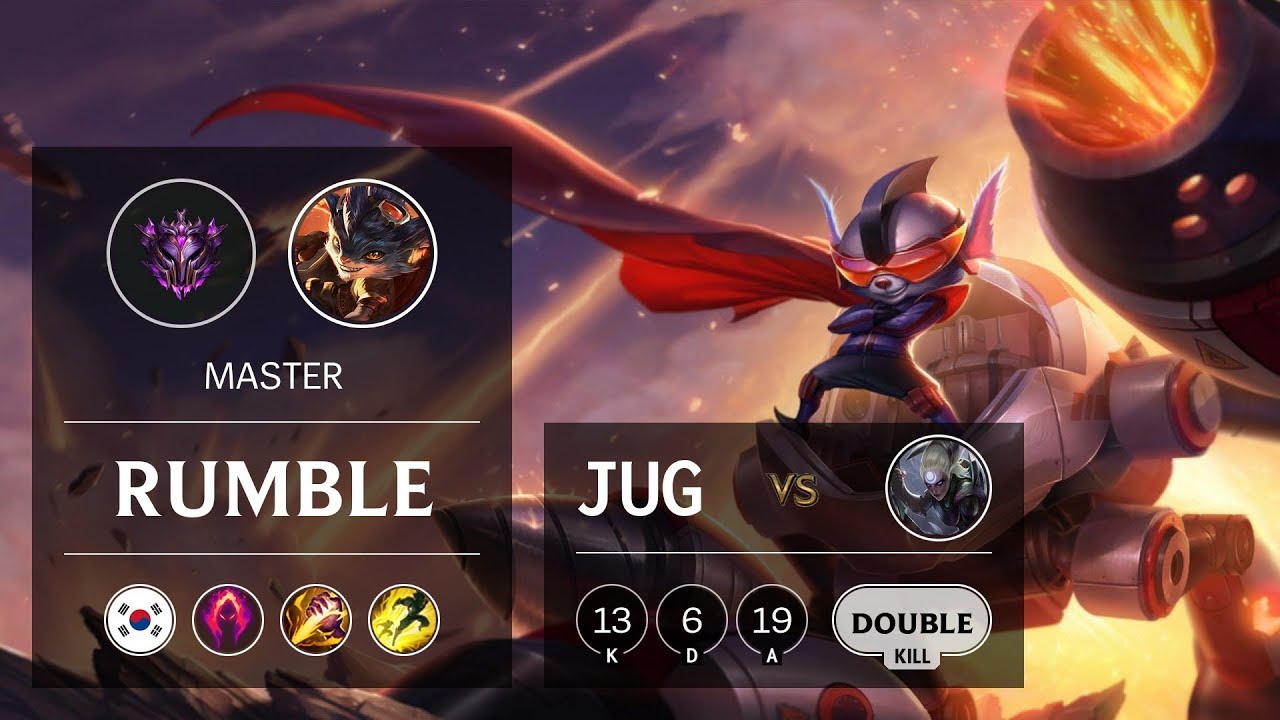 Rumble Jungle vs Diana - KR Master Patch 9.24