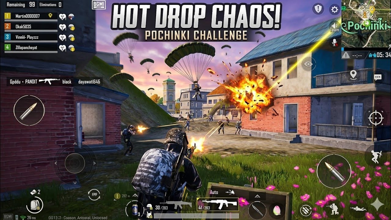 Hot Drop Every Match Until Chicken Dinner | BGMI