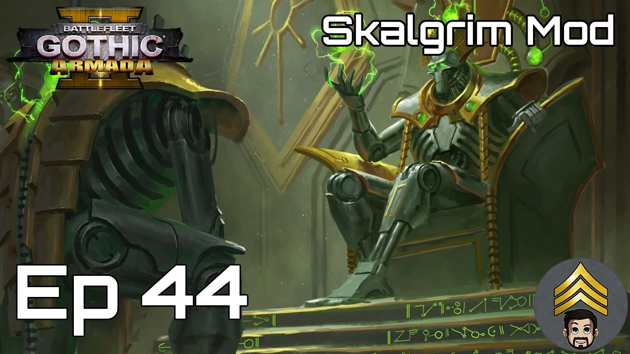 Battlefleet Gothic: Armada 2 (мод Skalgrim) Кампания за некронов на сложном уровне — Эпизод 44 — ...