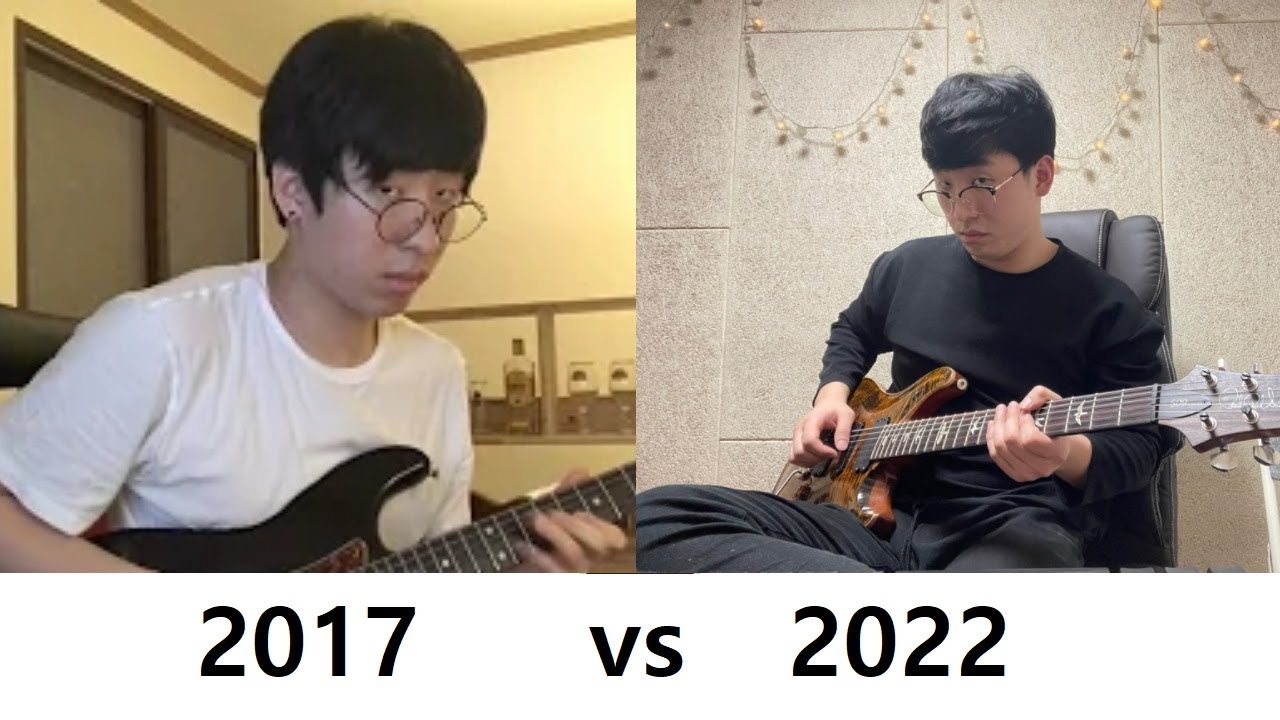Groove Funk Guitar Solo 2 (2017 VS 2022)