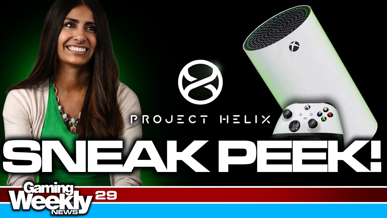 Coming Soon! Xbox Project Helix SNEAK PEEK! | Xbox Revenue Report & Exclusives Gaming Weekly News 29