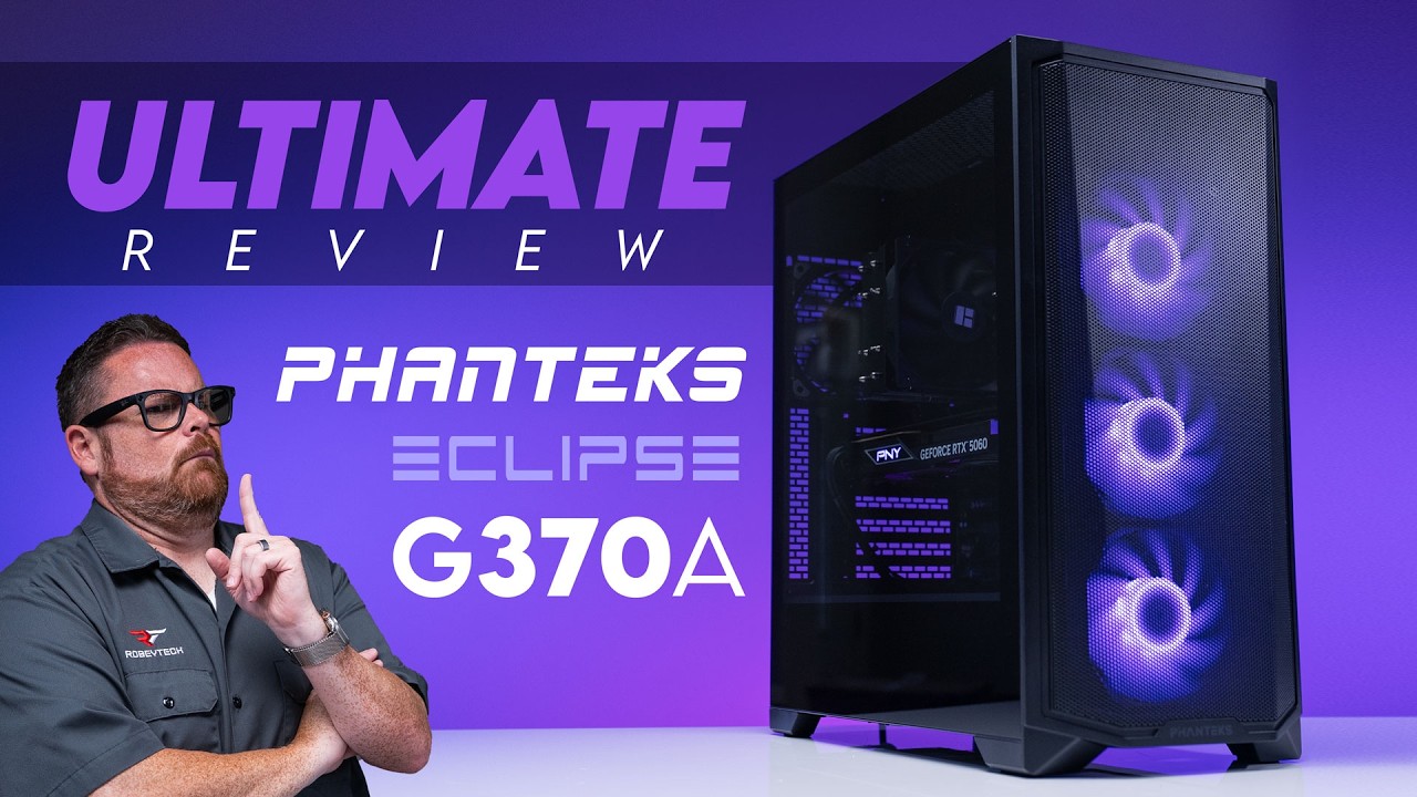 Is This The Best Budget PC Case For 2025? Phanteks Eclipse G370a Review