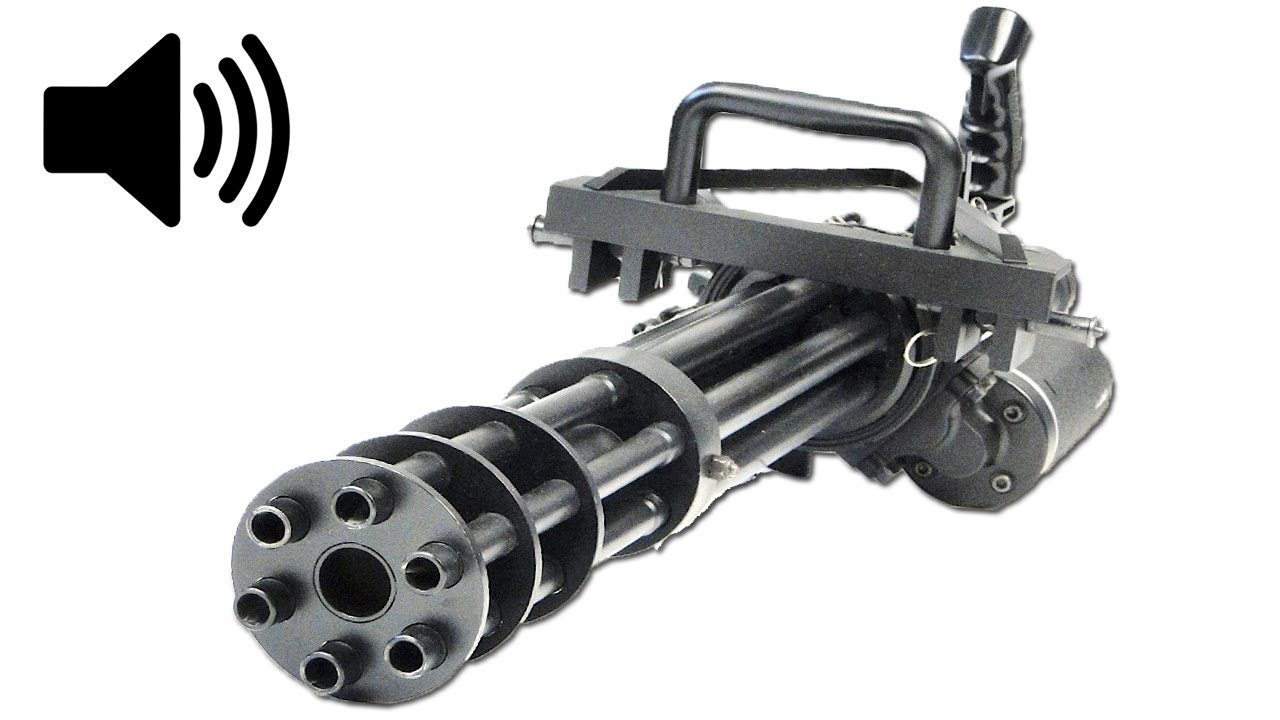 Minigun sound (sound effect) - promotion, shooting