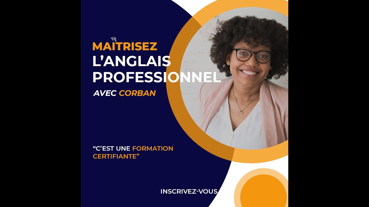 Formation Anglais Professionnel par Corban
