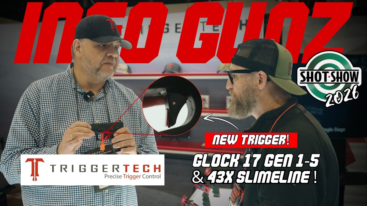 REVOLUTIONARY Legacy Trigger for the NEW Glock 17 Gen 6 & 43X REVEALED | SHOT Show 2026