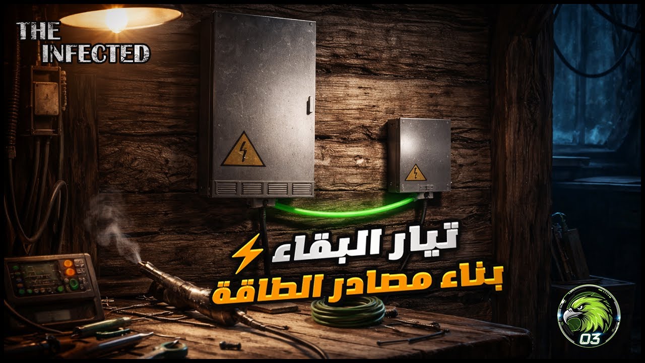 تيار البقاء ⚡| بناء مصادر الطاقة 😍 [ 8 # ] The Infected