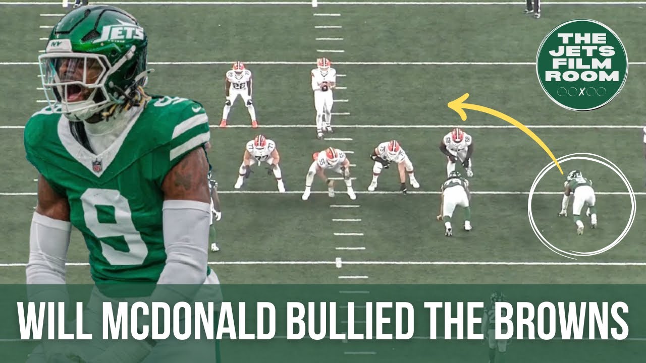 Will McDonald BULLIED the Browns | Jets Film Breakdown 👀🎥