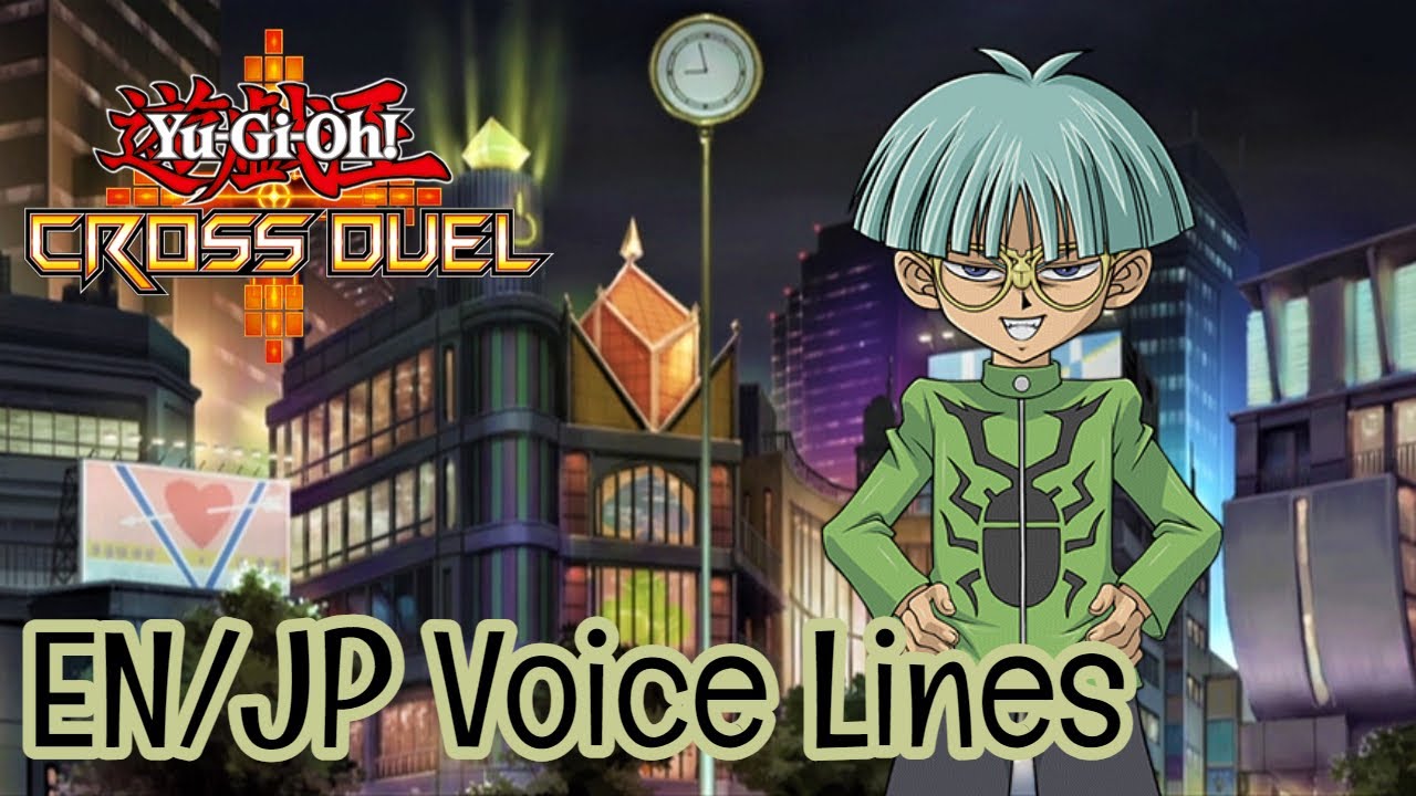 (EN/JP) All Weevil Underwood/Insector Haga Voice Lines [Yu-Gi-Oh! Cross Duel]