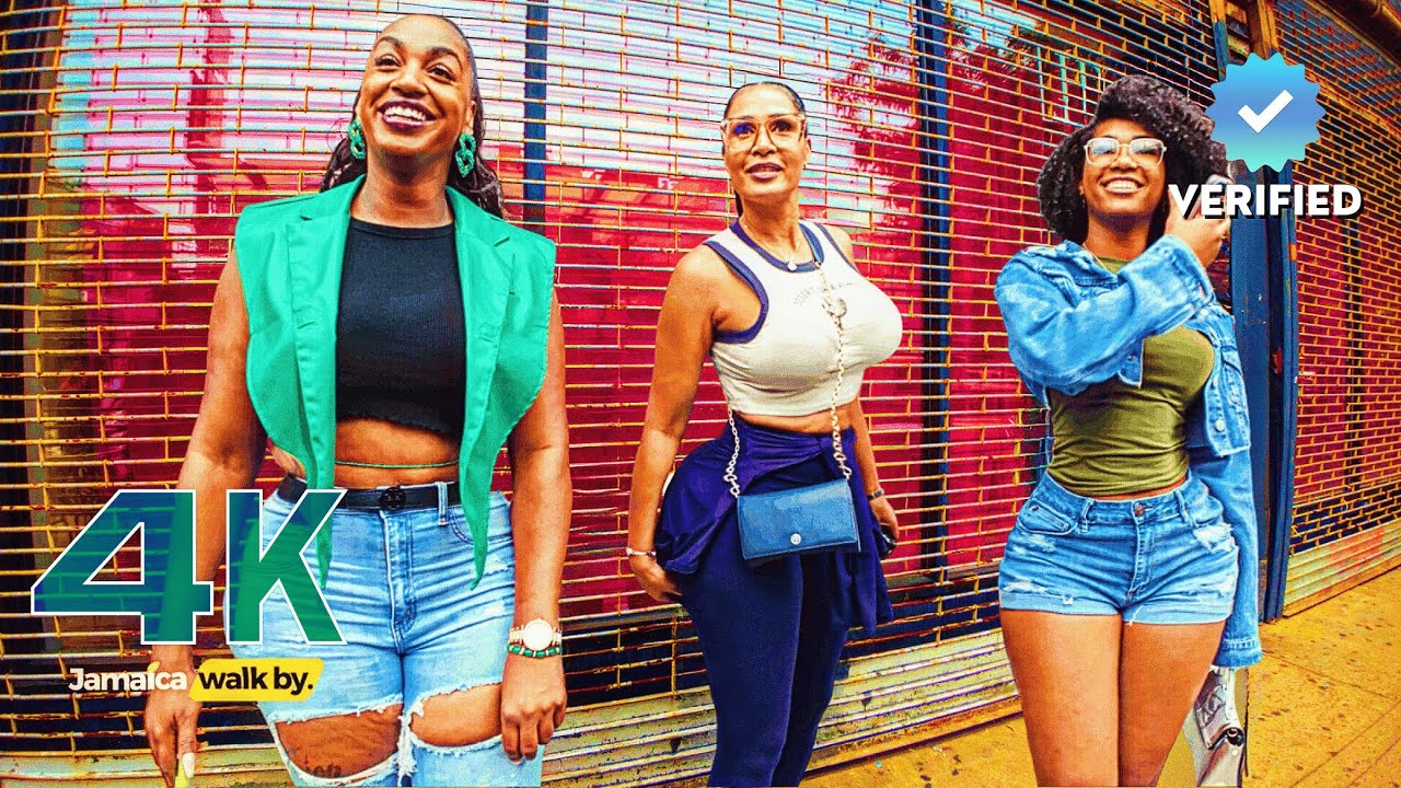 ✔️JAMAICA WALK BY | WALKING MOST DANGEROUS PLACE In New York City East Harlem Full Tour 2024 4k
