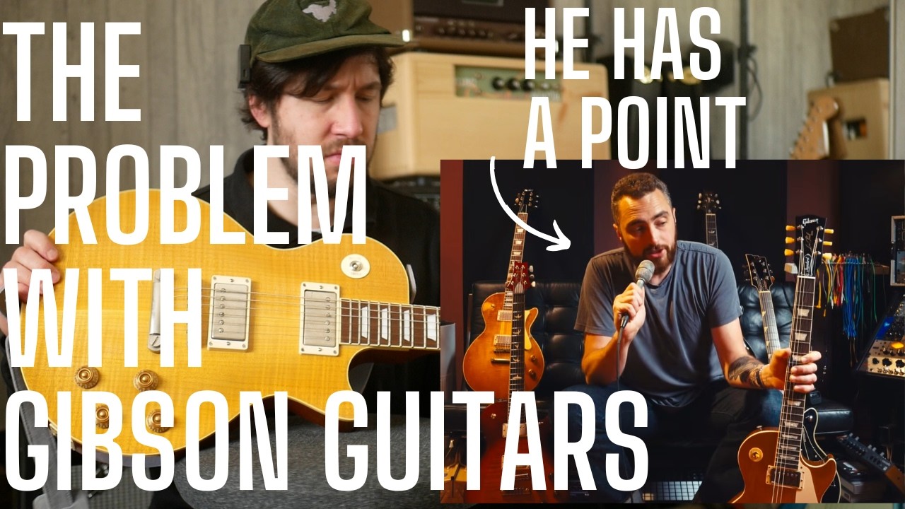 The PROBLEM with GIBSON Guitars According to Rhett - Is He Right?