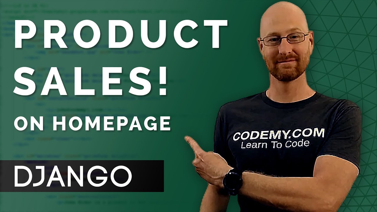 Product Sales! - Django Wednesdays ECommerce 5