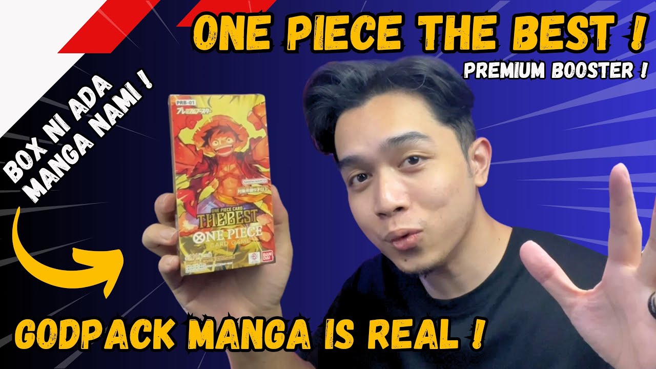 ONE PIECE CARD GAME PRB-01 | One Piece Card THE BEST | Godpack Manga Is Real 🔥