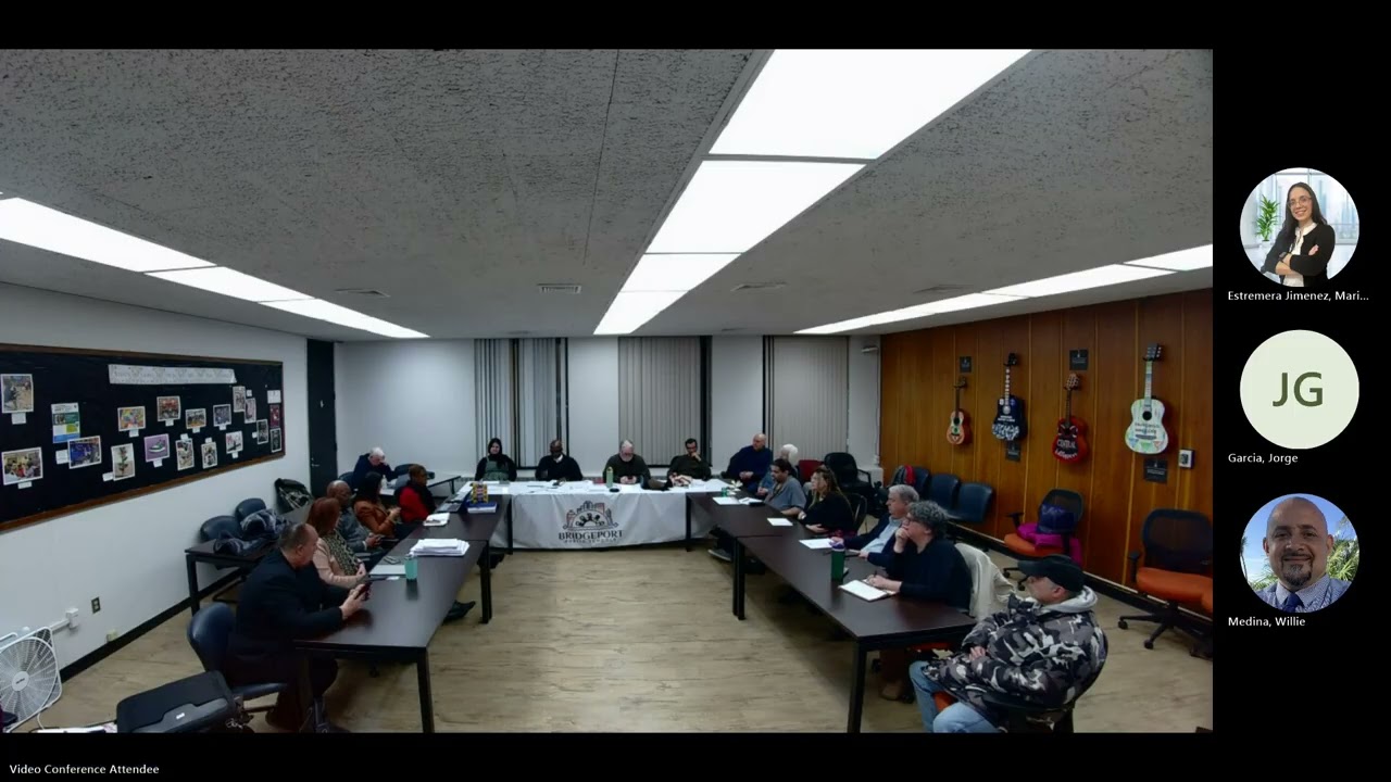 Bridgeport Board of Education, Advocacy Ad Hoc Committee, 5:30PM 2/5/26