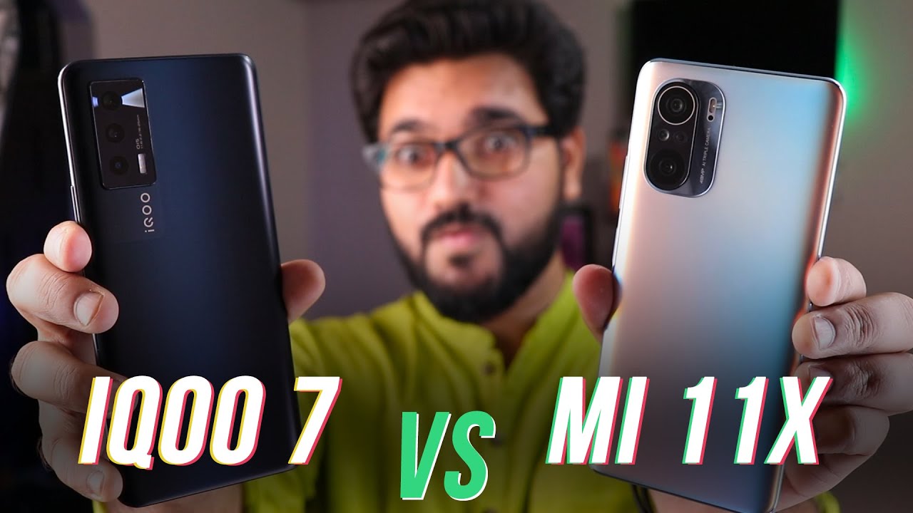 IQOO 7 vs Mi 11X - Practical Comparison With TESTING..🔥🔥