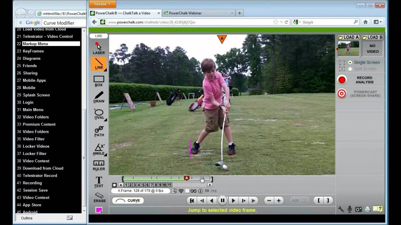Telestrator Shortcuts