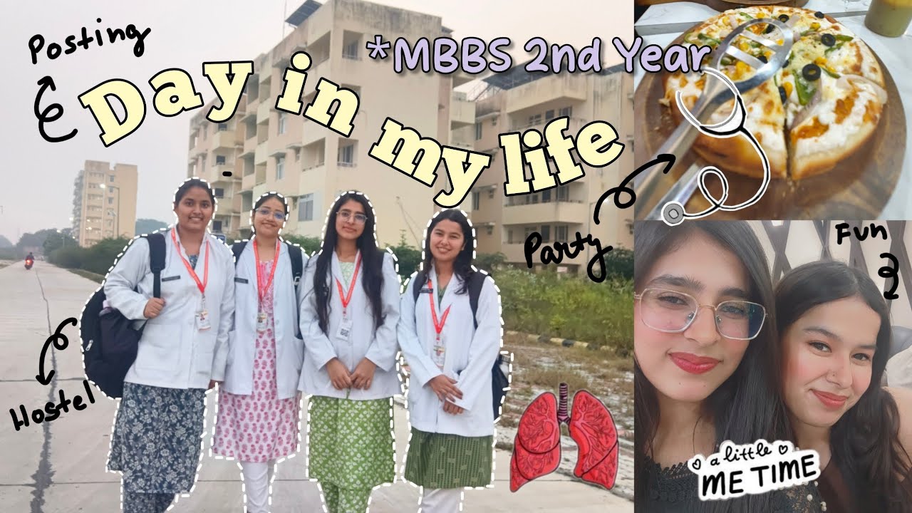 1st Day of *2nd Year MBBS* || *Hectic* || #ASMCGonda || #medlife || YASHVI DAYANI