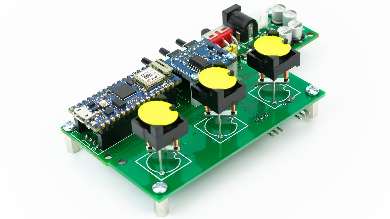 Flip-disc 3x1 Display with Arduino Controller