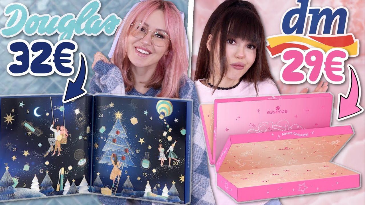 Welcher Adventskalender kann mehr? ⚡️ dm vs. Douglas