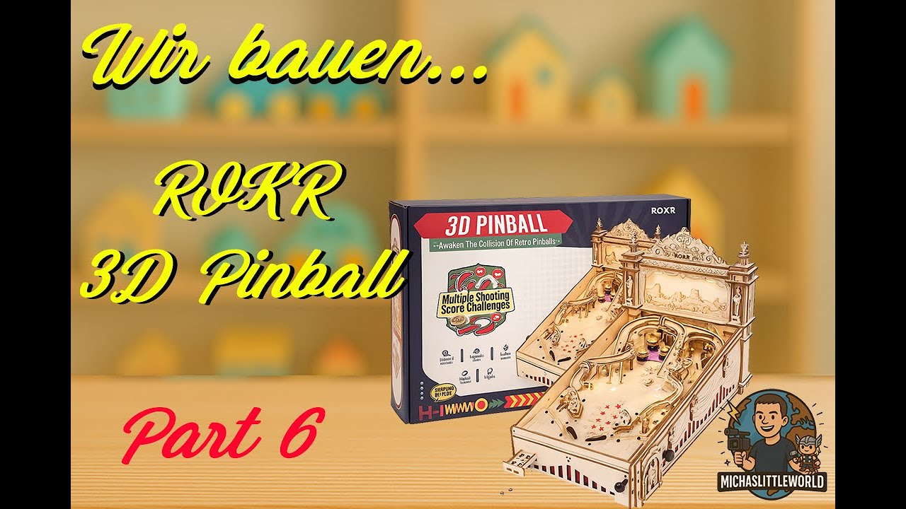 Wir bauen: Rokr 3D-Flipper [06]