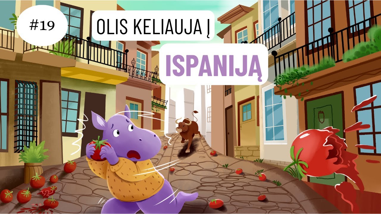 Olis Keliauja į Ispaniją - Olio pasakos | Audio pasakos vaikams |  #19 originali