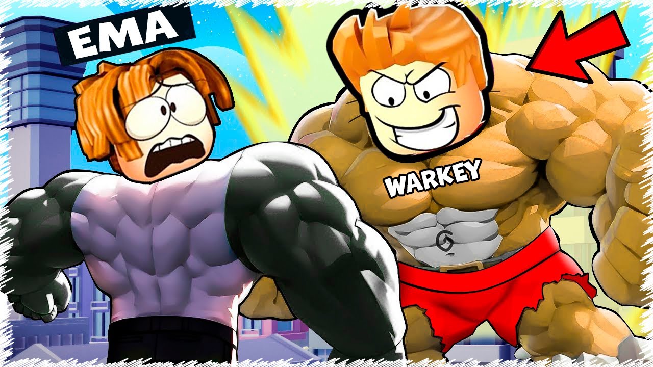 Качок ВАРКЕЙ турымен барын коркытты | Roblox
