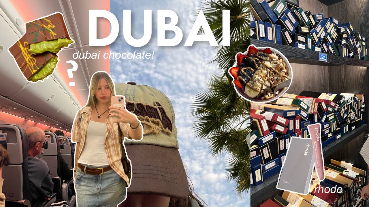JAKÁ JE DUBAI ČOKOLÁDA?? pt.1 | cesta, Mall of the Emirates, haul 🌷🌟